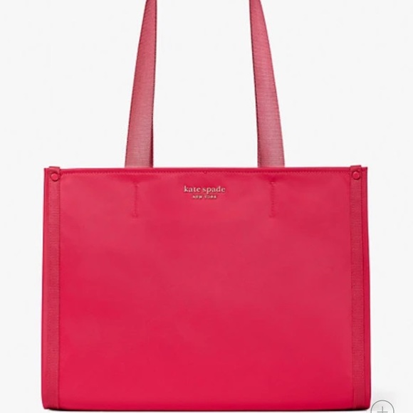 **Lonah** Kate Spade Vermilion the little better sam nylon medium tote - Picture 12 of 16